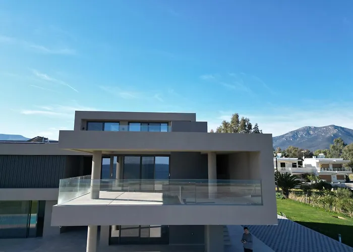 Apartamento Sun And Sea - Beachfront, 2 Bedrooms With Sea View & Garden Parálion Ástros